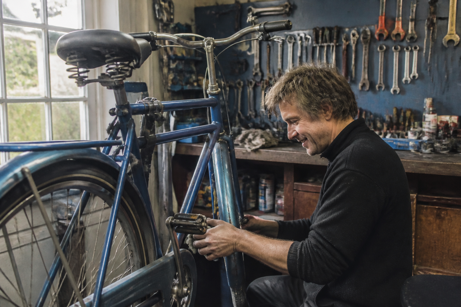 Fietsrestauratie en onderhoud