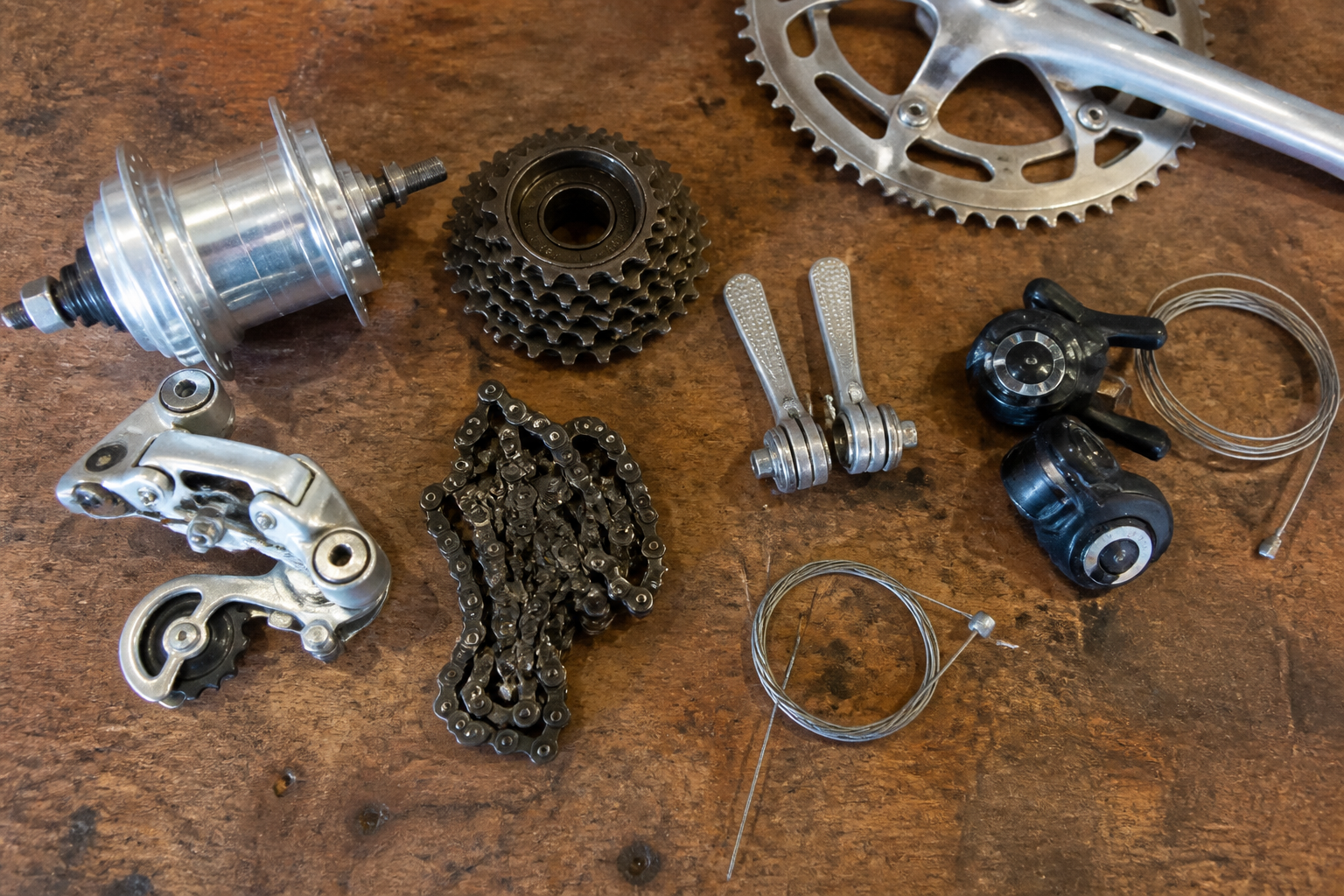 Fietsversnellingen en schakelsystemen